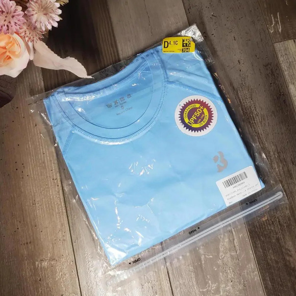 NWT Roadbox Sun Protection Shirts for Men UPF 50+ Long Sleeve Rash Guard Blue - Picture 11 of 12